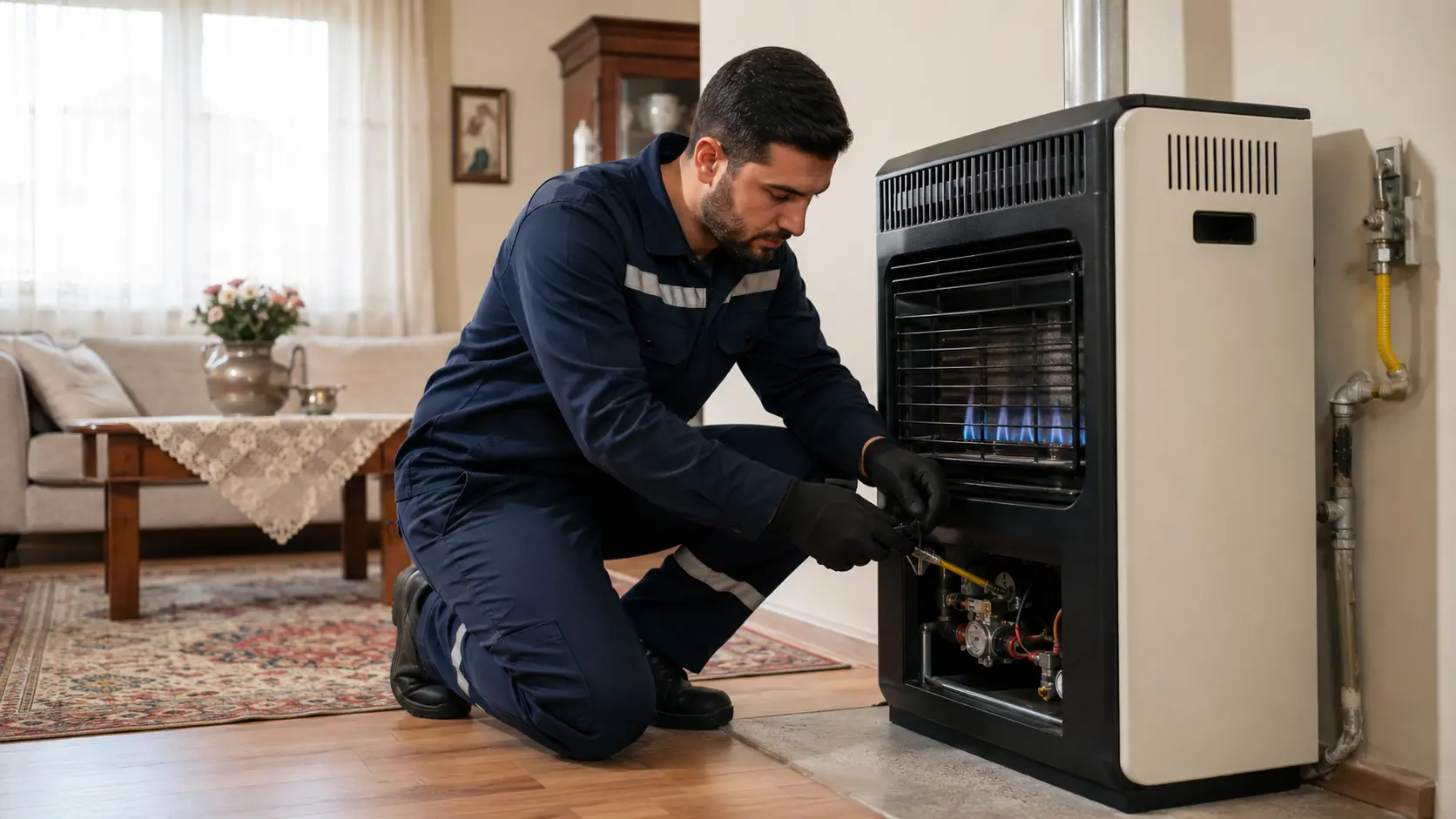 Zeytinburnu doğalgaz sobası servisi